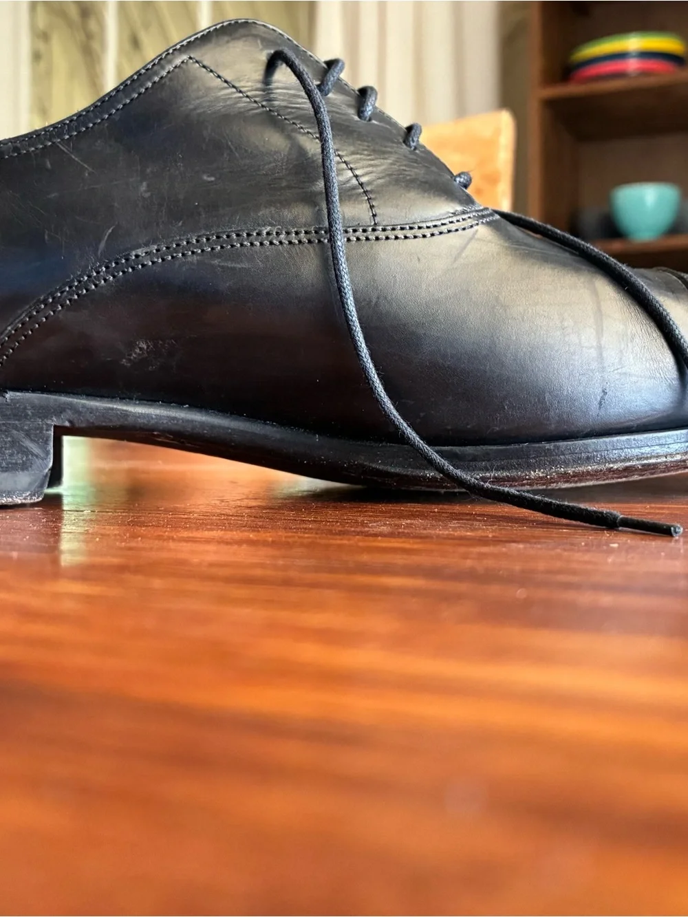 Too Boot New York By Adam Derrick Black Dress Shoes *Made In Italy